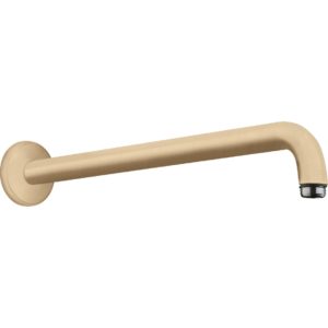 Душевой кронштейн hansgrohe настенный 389 мм 27413140 шлифованная бронза-фото1