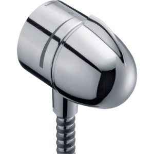 Шланговое подключение hansgrohe FixFit Stop с запорным вентилем 27452000 хром-фото1