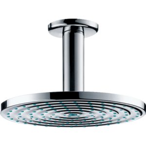 Верхний душ hansgrohe Raindance S 180 1jet EcoSmart с потолочным кронштейном 27464000 хром-фото1
