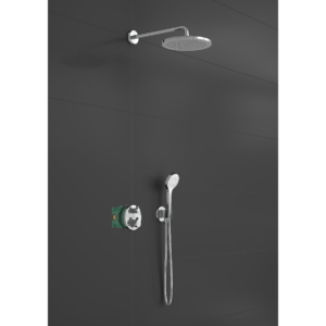 Croma Душевая система скрытого монтажа 280 1jet с Ecostat S 27954000-фото2