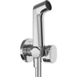 Гигиенический душ hansgrohe 1jet S с запорным вентилем держателем и шлангом 125 см для холодной воды 29230000 хром-фото1