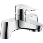 Смеситель для ванны hansgrohe Metris на край ванны 31423000 хром-фото1