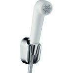 Гигиенический душ hansgrohe 1jet с держателем и шлангом 160 см 32122000 белый_хром-фото1