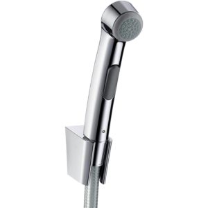 Гигиенический душ hansgrohe 1jet с держателем и шлангом 125 см 32129310 шлифованное красное золото-фото1
