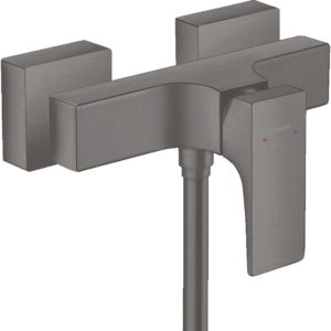 Смеситель для душа hansgrohe Metropol 32560340 шлифованный черный хром-фото1