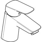 Смеситель для умывальника Logis Смеситель для раковины 70 однорычажный без сливного набора 71071000-фото4