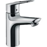 Смеситель для раковины hansgrohe Novus Loop 100 со сливным гарнитуром 71081000 хром-фото1