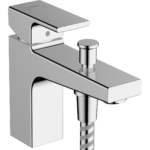 Vernis Shape Смеситель для ванны 2 функции Хромированный 71463000-фото1