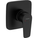 Внешняя часть смесителя для душа hansgrohe Talis E скрытого монтажа 71764670 матовый черный-фото1