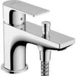 Смеситель для ванны hansgrohe Rebris E Monotrou на край ванны 2 режима расхода воды 72437000 хром-фото1