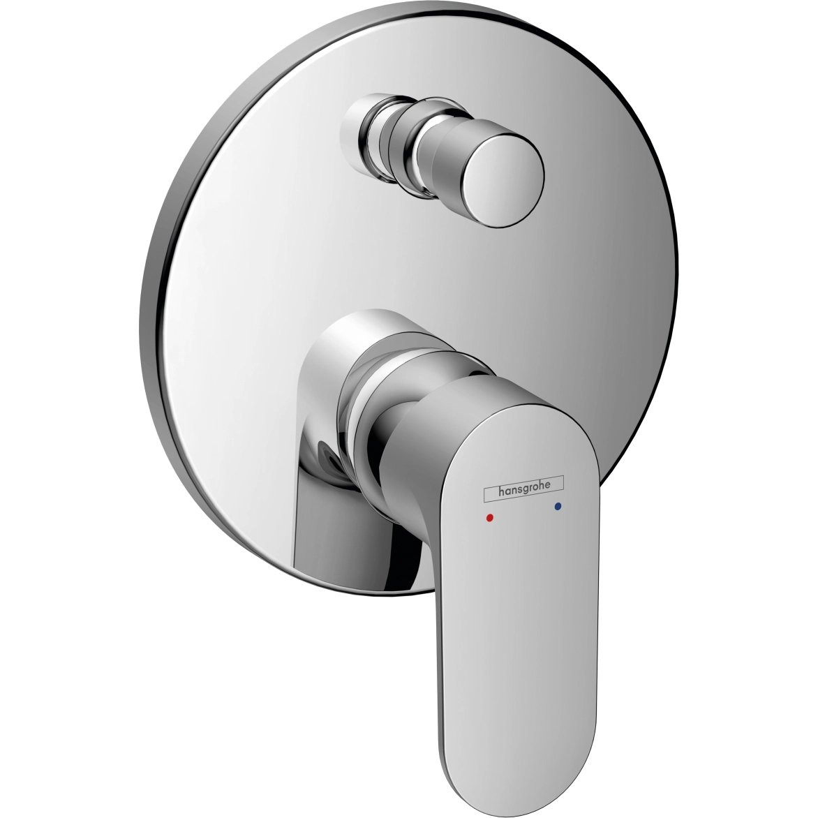 Внешняя часть смесителя для ванны hansgrohe Rebris S скрытого монтажа 72466000 хром-фото1 Внешняя часть смесителя для ванны hansgrohe Rebris S скрытого монтажа 72466000 хром-фото1
