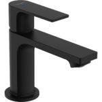 Кран для холодной воды hansgrohe Rebris E 80 без сливного гарнитура 72506670 матовый черный-фото1