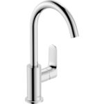Смеситель для раковины hansgrohe Rebris S 210 с поворотным изливом со сливным гарнитуром 72536000 хром-фото1