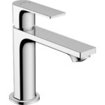 Смеситель для раковины hansgrohe Rebris E 110 со сливным гарнитуром 72557000 хром-фото1