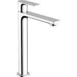 Смеситель для раковины hansgrohe Rebris E 240 CoolStart со сливным гарнитуром 72581000 хром-фото1