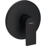 Внешняя часть смесителя для душа hansgrohe Rebris E скрытого монтажа 72668670 матовый черный-фото1