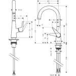 Talis M51 Кухонный смеситель однорычажный 220 1jet 72814800-фото2