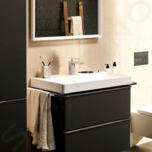 Смеситель для раковины hansgrohe Tecturis E 80 CoolStart. EcoSmart 73001000 хром-фото2
