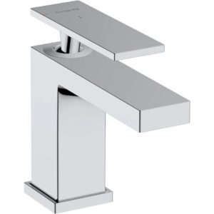 Смеситель для раковины hansgrohe Tecturis E 80 EcoSmart с донным клапаном 73002000 хром-фото1