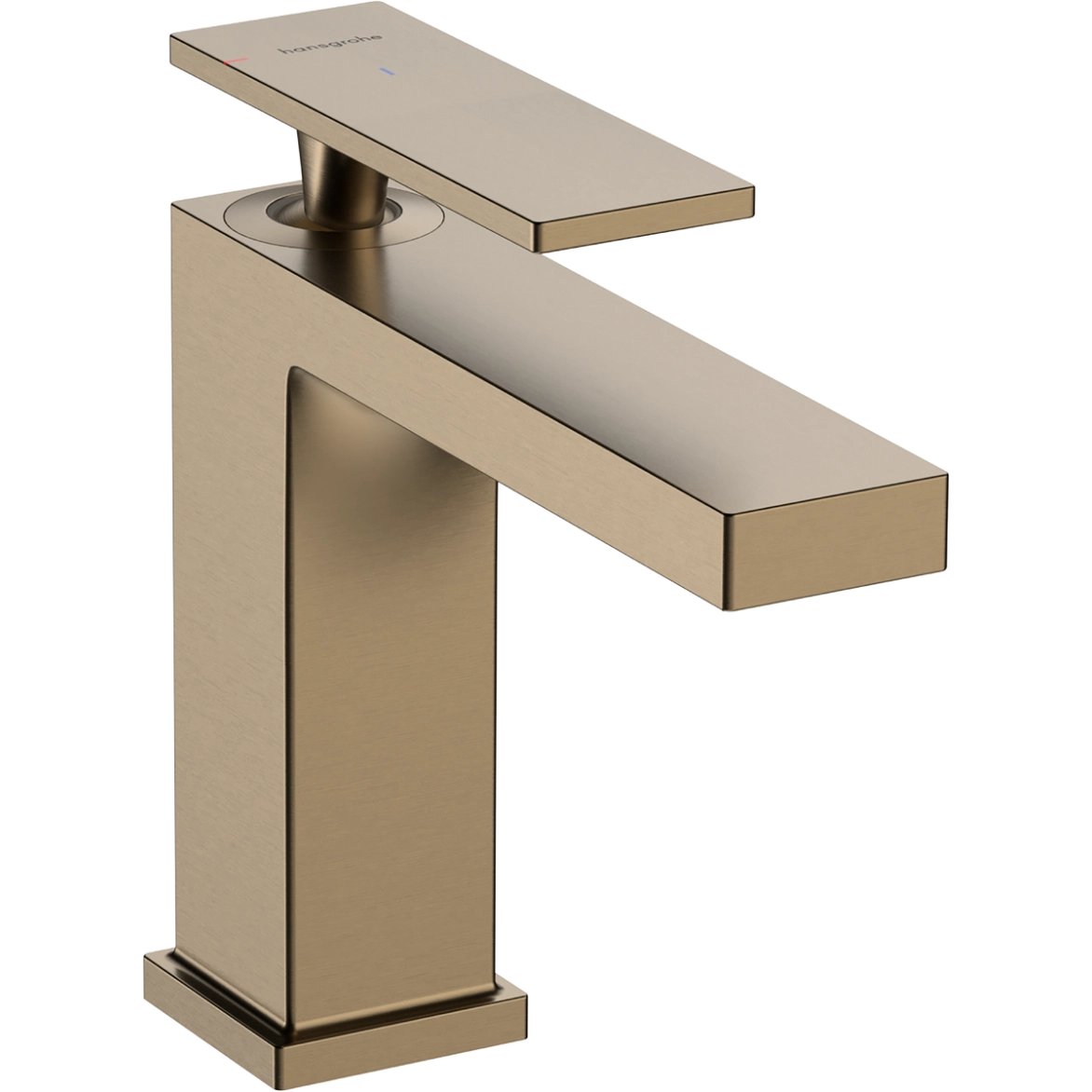 Смеситель для раковины hansgrohe Tecturis E 110 CoolStart EcoSmart с донным клапаном 73014140 шлифованная бронза-фото1 Смеситель для раковины hansgrohe Tecturis E 110 CoolStart EcoSmart с донным клапаном 73014140 шлифованная бронза-фото1