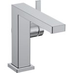Смеситель для раковины hansgrohe Tecturis E 110 Fine CoolStart EcoSmart с донным клапаном 73023000 хром-фото1
