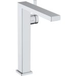 Смеситель для раковины hansgrohe Tecturis E 240 Fine CoolStart EcoSmart с донным клапаном Push-Open 73070000 хром-фото1