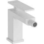Смеситель для биде hansgrohe Tecturis E со сливным гарнитуром 73200700 матовый белый-фото1