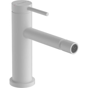Смеситель для биде hansgrohe Tecturis S со сливным гарнитуром 73201700 матовый белый-фото1