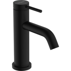 Cмеситель для раковины hansgrohe Tecturis S 80 CoolStart EcoSmart с донным клапаном 73302670 матовый черный-фото1