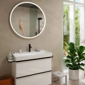 Cмеситель для раковины hansgrohe Tecturis S 110 EcoSmart 73311670 матовый черный-фото3