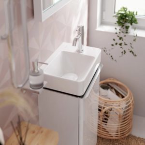 Cмеситель для раковины hansgrohe Tecturis S 80 EcoSmart для холодной воды 73313000 хром-фото2