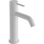 Cмеситель для раковины hansgrohe Tecturis S 110 CoolStart EcoSmart с донным клапаном 73314700 матовый белый-фото1
