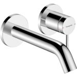 Внешняя часть смесителя для раковины hansgrohe Tecturis S скрытого монтажа EcoSmart 73350000 хром-фото1