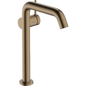 Смеситель для раковины hansgrohe Tecturis S 240 Fine CoolStart EcoSmart 73372140 шлифованная бронза-фото1