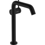 Смеситель для раковины hansgrohe Tecturis S 240 Fine CoolStart EcoSmart 73372670 матовый черный-фото1