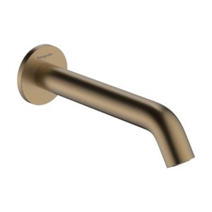 Излив для ванны hansgrohe Tecturis S 73411140 шлифованная бронза-фото1