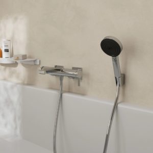 Смеситель для ванны hansgrohe Tecturis E 73420000 хром-фото2