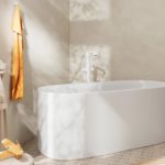 Смеситель для ванны hansgrohe Tecturis S напольного монтажа 73440700 матовый белый-фото4