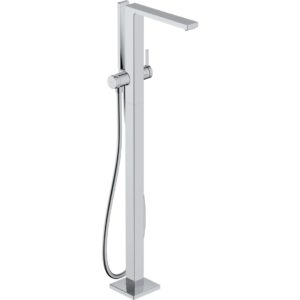 Смеситель для ванны hansgrohe Tecturis E напольного монтажа 73445000 хром-фото1
