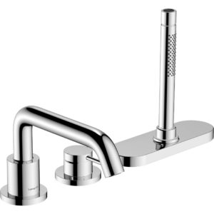 Cмеситель для ванны hansgrohe Tecturis S на 3 отверстия 73447000 хром-фото1
