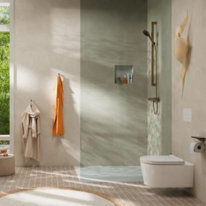 Смеситель для душа hansgrohe Tecturis S 73622140 шлифованная бронза-фото3