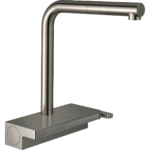 Aquno Select M81 Кухонный смеситель однорычажный 250 с вытяжным душем 2jet sBox 73830800-фото1