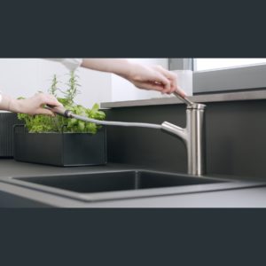 Zesis M33 Кухонный смеситель однорычажный 150 с вытяжным душем 2jet sBox lite 74803800-фото2