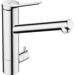 Zesis M33 Кухонный смеситель однорычажный 200 с запорным вентилем CoolStart 1jet 74807000-фото1