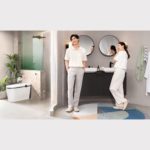 Vivenis Смеситель для раковины однорычажный 110 CoolStart со сливным гарнитуром 75023670-фото2