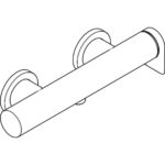Vivenis Смеситель для душа 1 функция Матовый черный 75620670-фото4