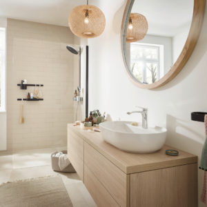 Крючок hansgrohe WallStoris широкий для крепления на штангу 27914670 матовый черный-фото2