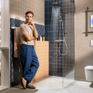 Крючок hansgrohe WallStoris узкий для крепления на штангу 27929700 матовый белый-фото2