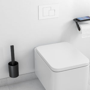 Набор аксессуаров hansgrohe WallStoris 27969670 матовый черный-фото2