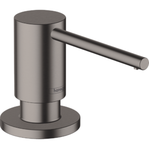 Диспенсер для геля hansgrohe A41 40438340 шлифованный черный хром-фото1